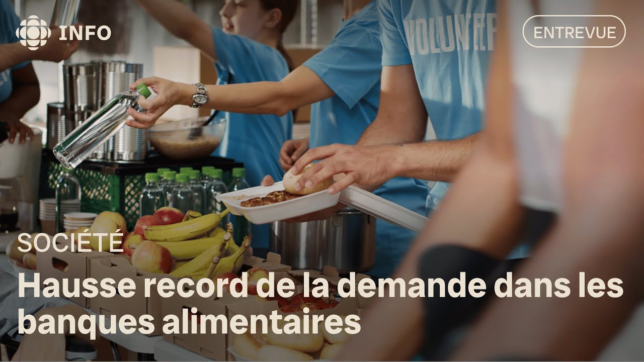 Entrevue avec Banques alimentaires du Qu&eacute;bec sur la hausse record de la demande