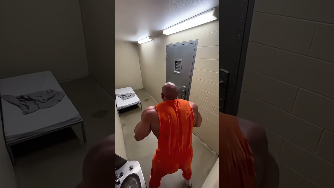 Supermax Inmate SNAPS 😳 Tries to Rip Steel Door Off Hinges | Prison CCTV