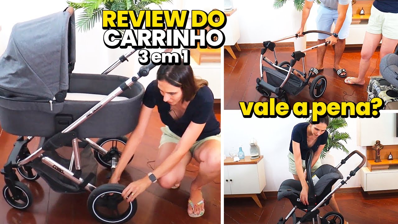 TOUR PELO CARRINHO DE BEBÊ ABC DESIGN - COMO 4 DIAMANTE | Vale a pena?