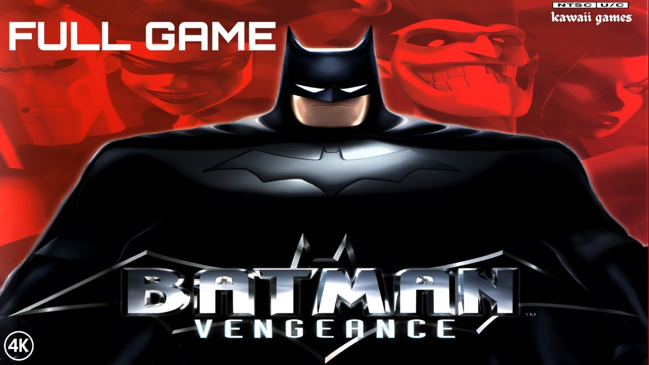 Batman Vengeance [PS2, Gamecube, XBOX] Gameplay Walkthrough Movie FULL GAME [4K 60FPS🔴]