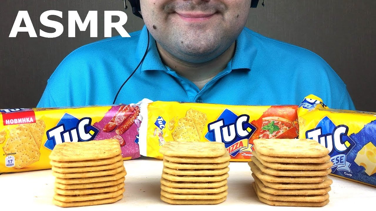 ASMR SNACKS BREAD CRACKER with Taste of Cheese, Pizza & Salami (Best Crunchy Eating Sounds) Mukbang