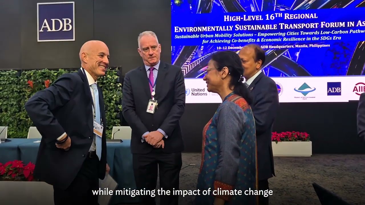 Short Video: 16th Regional Environmentally Sustainable Transport Forum in Asia 2024