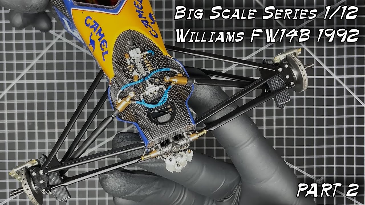 Big Scale Series 1/12 Williams FW14B 1992 Part 2