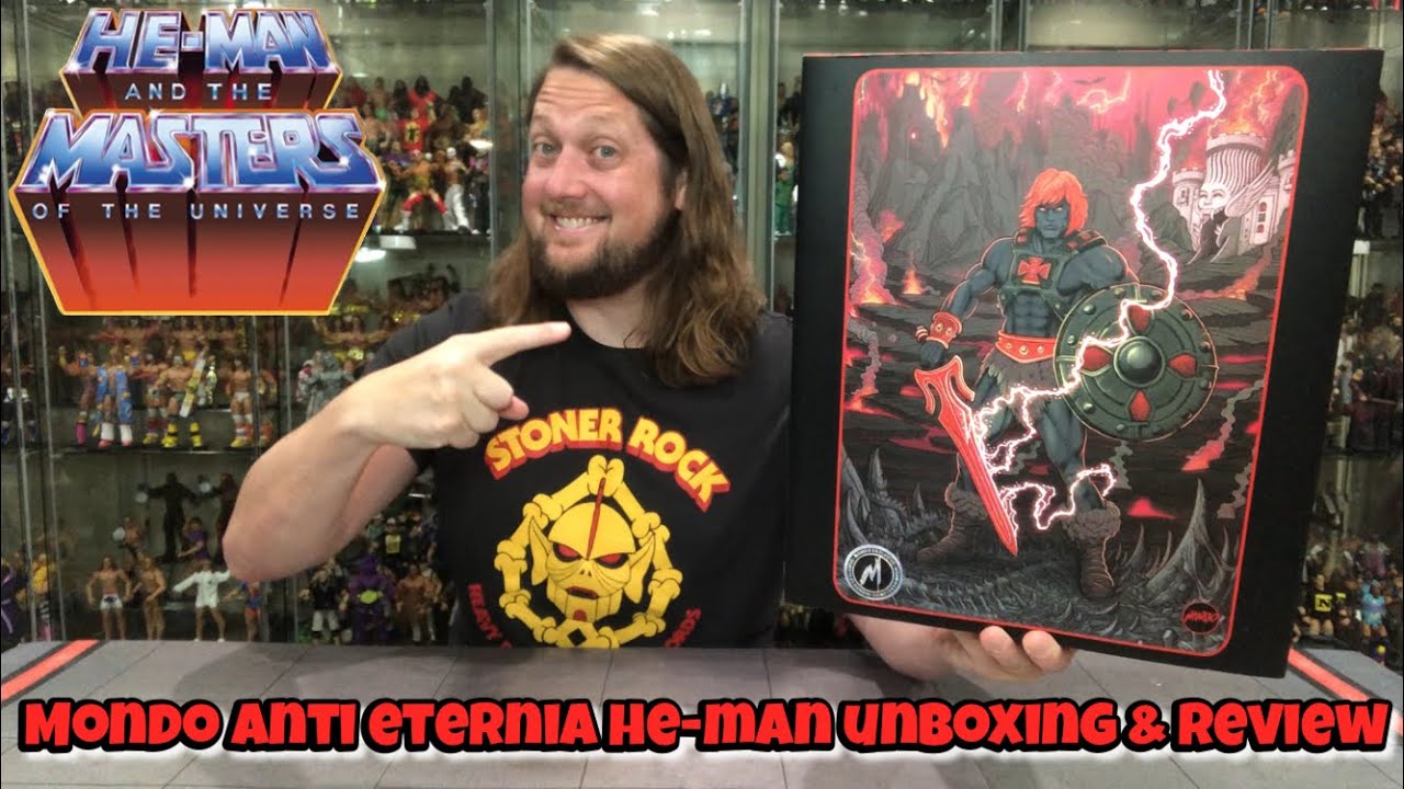 Mondo Anti Eternia He-Man Masters of the Universe Unboxing & Review!