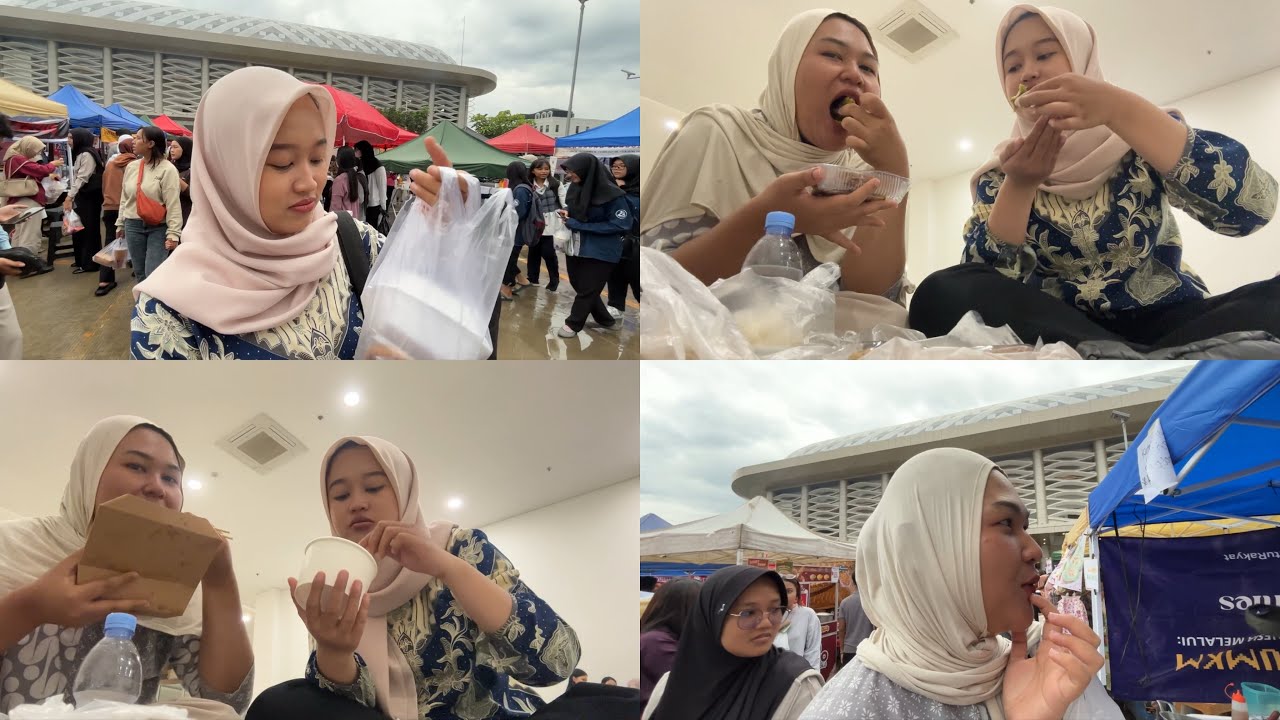 war takjil di muladi dome, balik kantor banget 