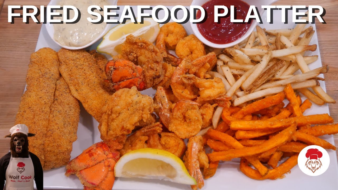 Ultimate Fried Seafood Platter by The Wolf Cook