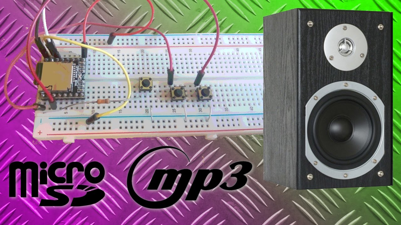 🔊 Cómo hacer un MP3 para manualidades musicales y electrónica - MUY BARATO 💲