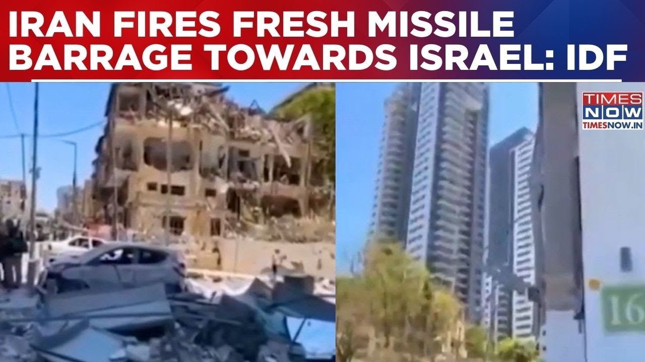 War Day 12: Iran Launches Fresh Missile Wave At Israel; IDF Says Defense Systems Intercepted Threats