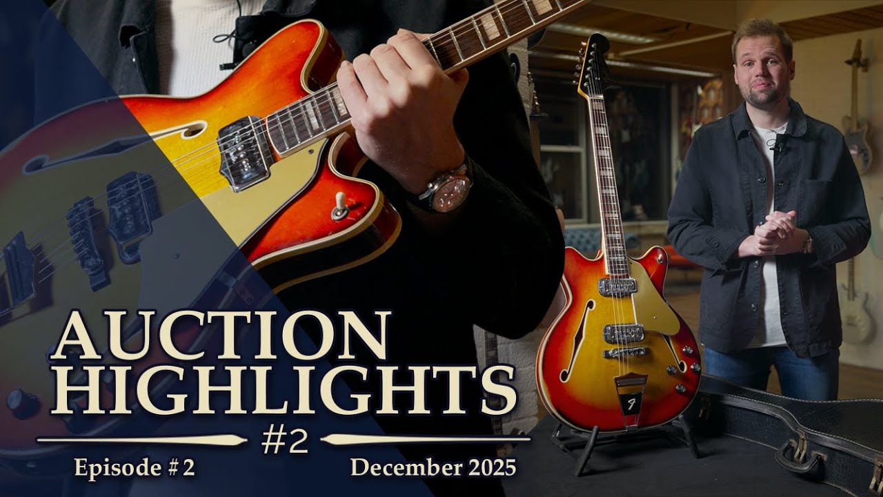 Our Favourite Guitars From The Current Auction | Auction Highlights