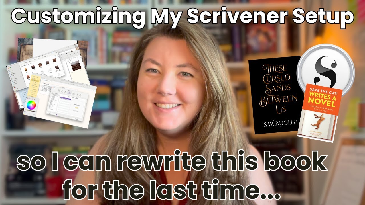 Prepping for My Fantasy Book Rewrite ✍️ | Customizing My Scrivener Setup