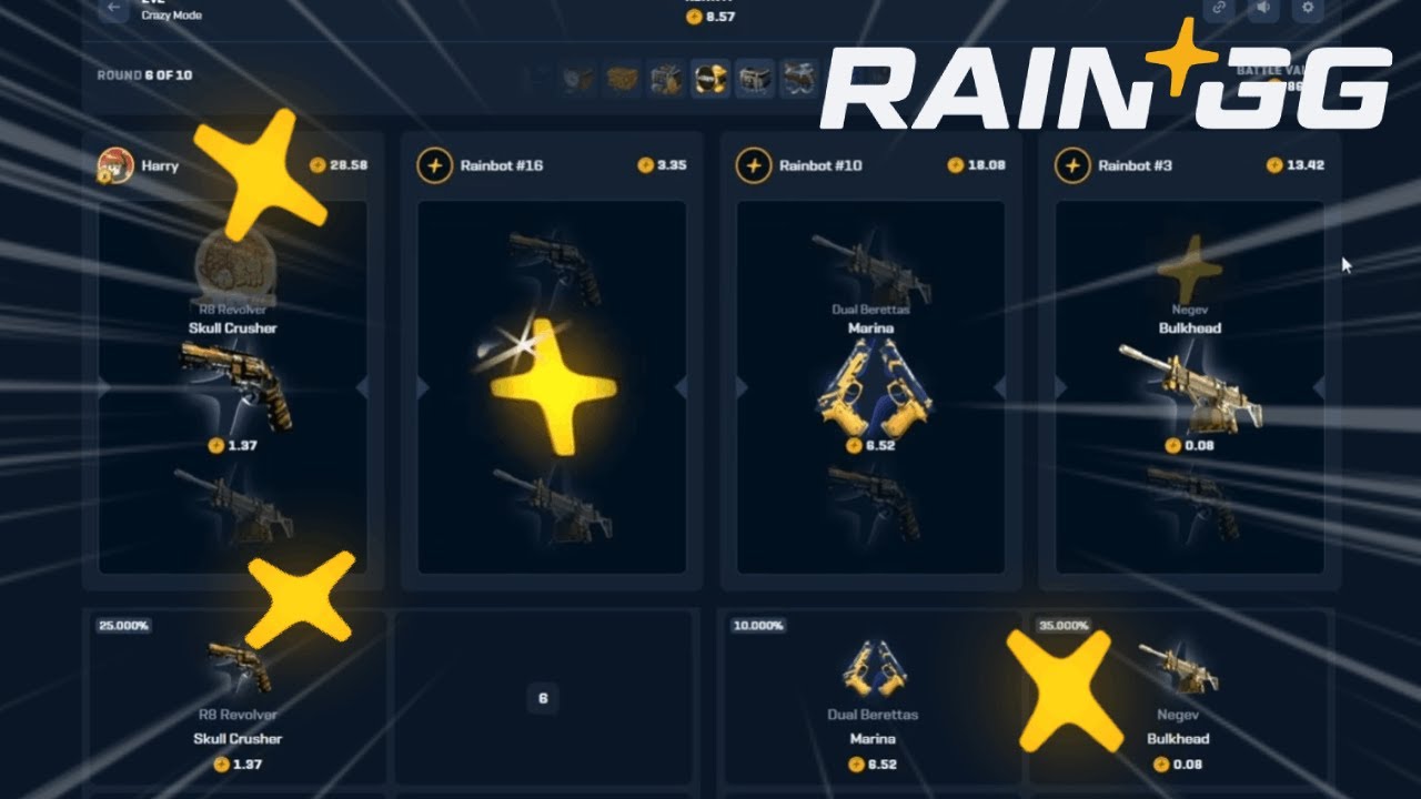 I got 70X Money Back from a Case?!?! Rain GG