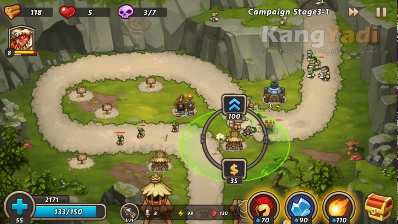 [Android Game Guide] Castle Defense 2 Stage 3-1 Canyon Breakthrough