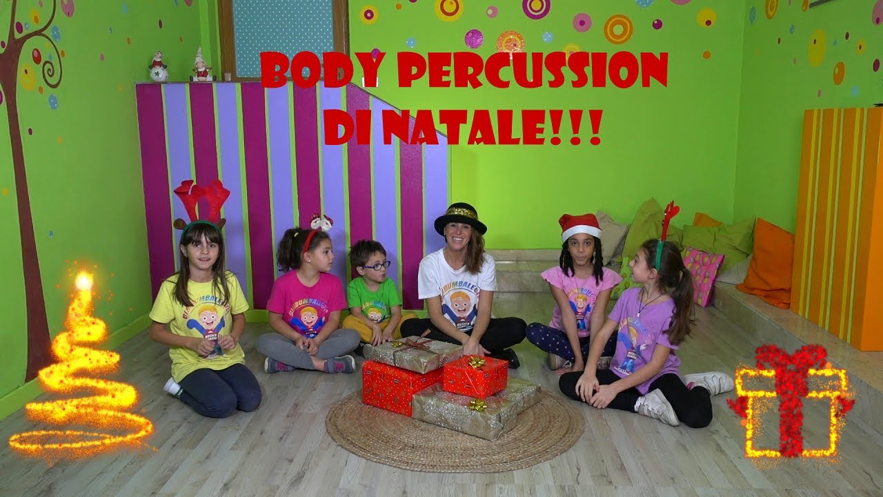 BODY PERCUSSION DI NATALE PER BAMBINI