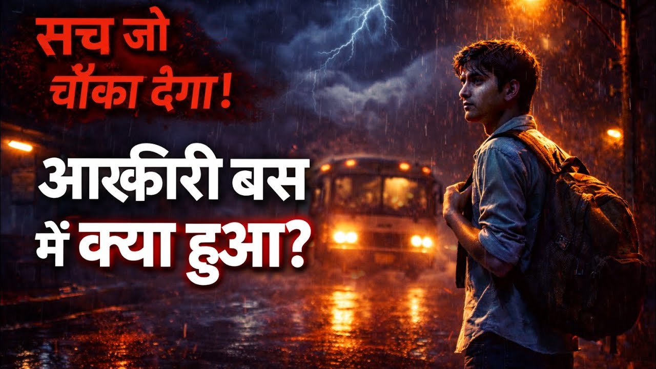 सच जो चौका देगा 😱 | आख़िरी बस में क्या हुआ? | Hindi Suspense Story #StoryTime #ViralStory 