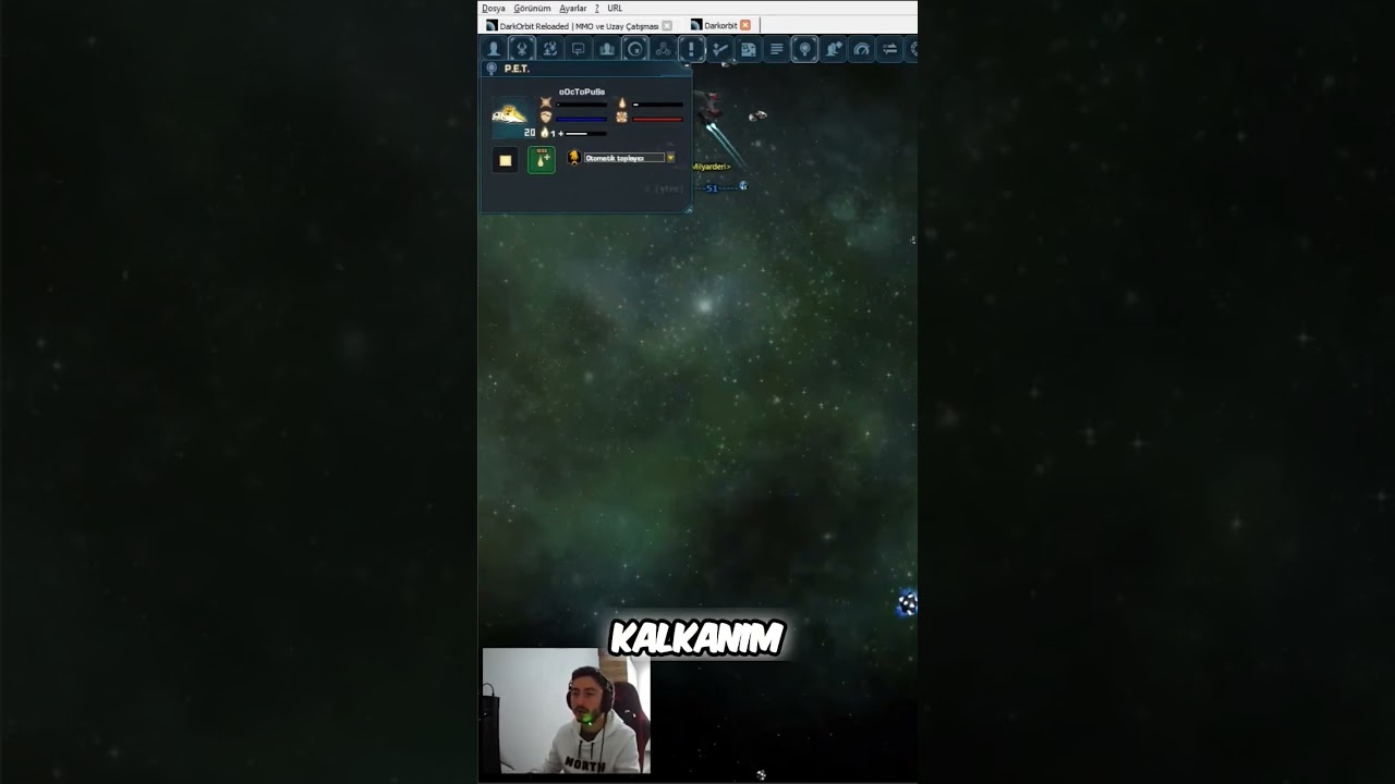 Darkorbit'i 550 Bin Hasarlı Elemanlarla Oynamak