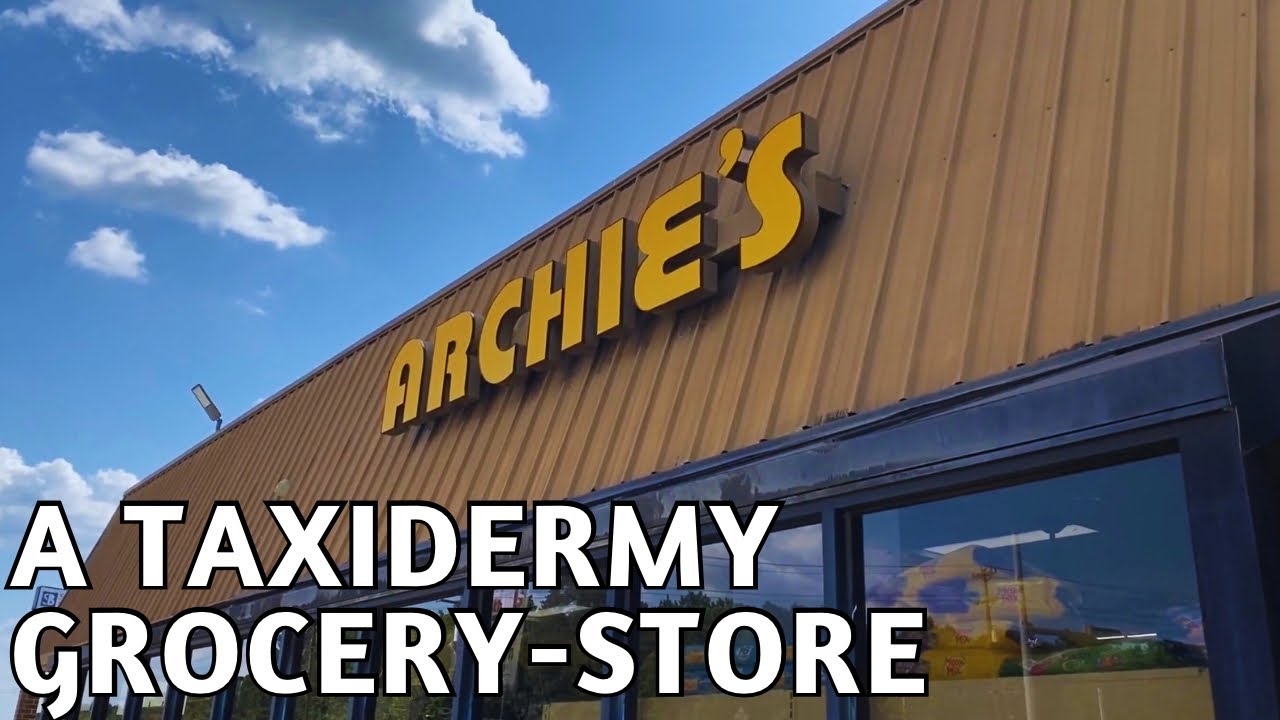 Insanely Unique Taxidermy Grocery Store in Splendora, Texas