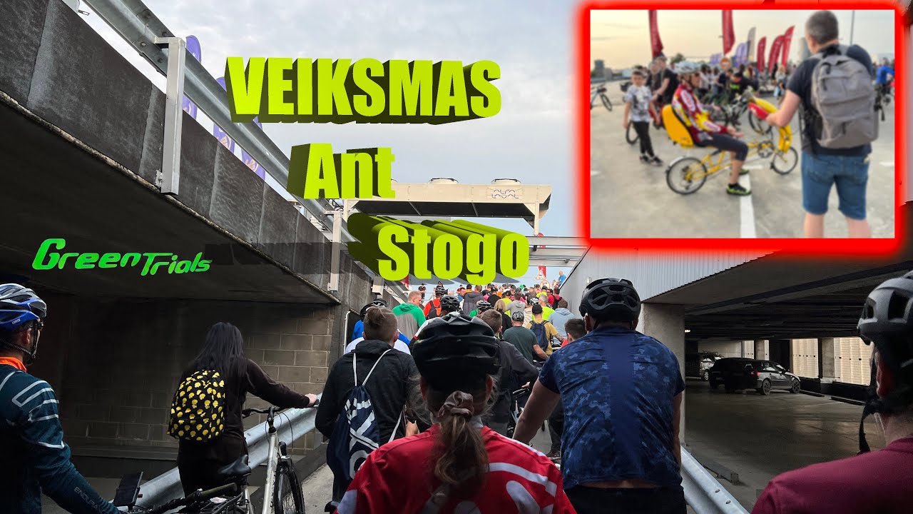 Nauji triukai: Dviračiai ant stogo 2023