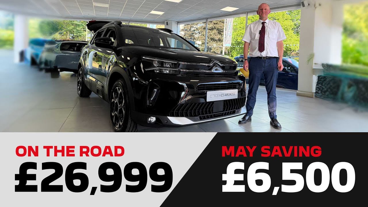 C5 AIRCROSS MAX HYBRID- £6500 DISCOUNT FOR MAY ONLY!