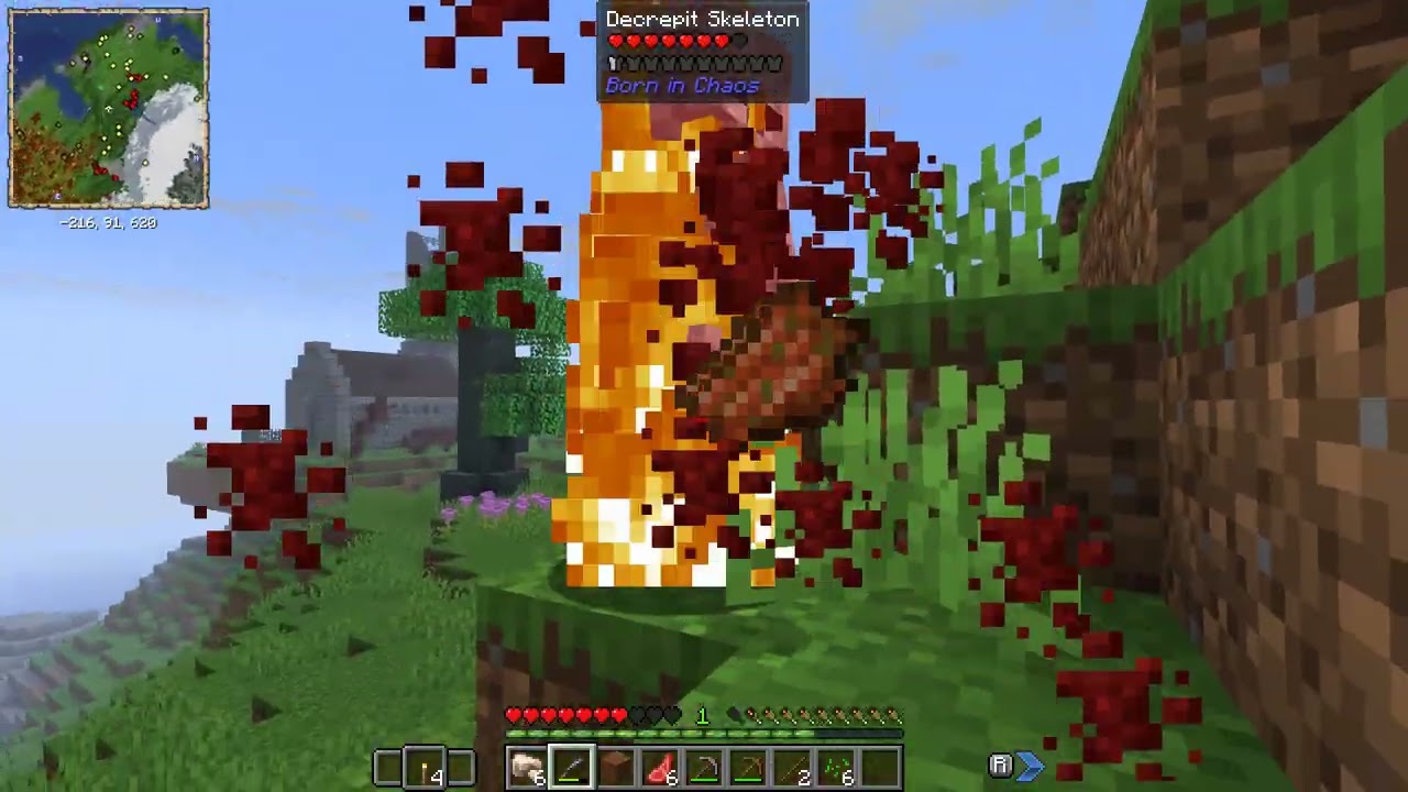 minecraft modlu survival oynadım.