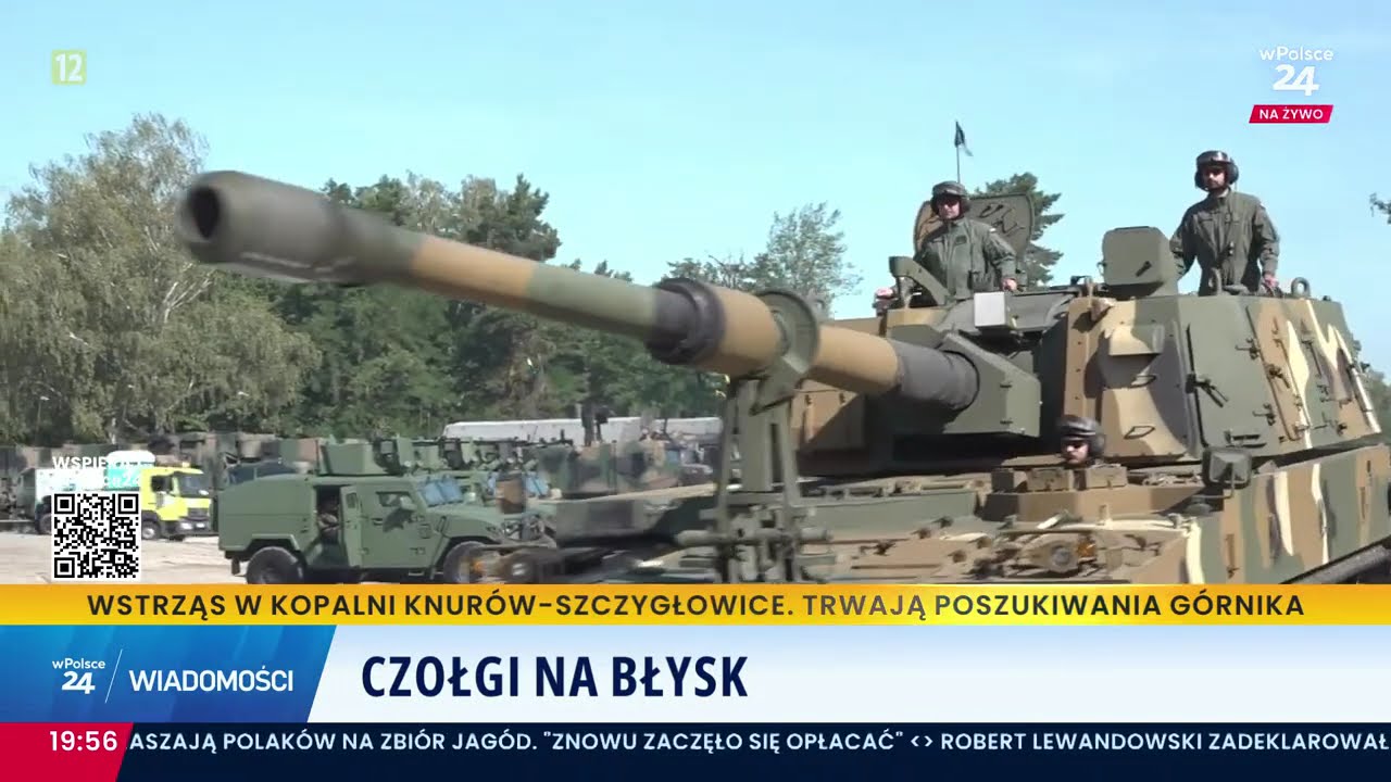 Czołgi na błysk - przygotowania do defilady na Święto Wojska Polskiego