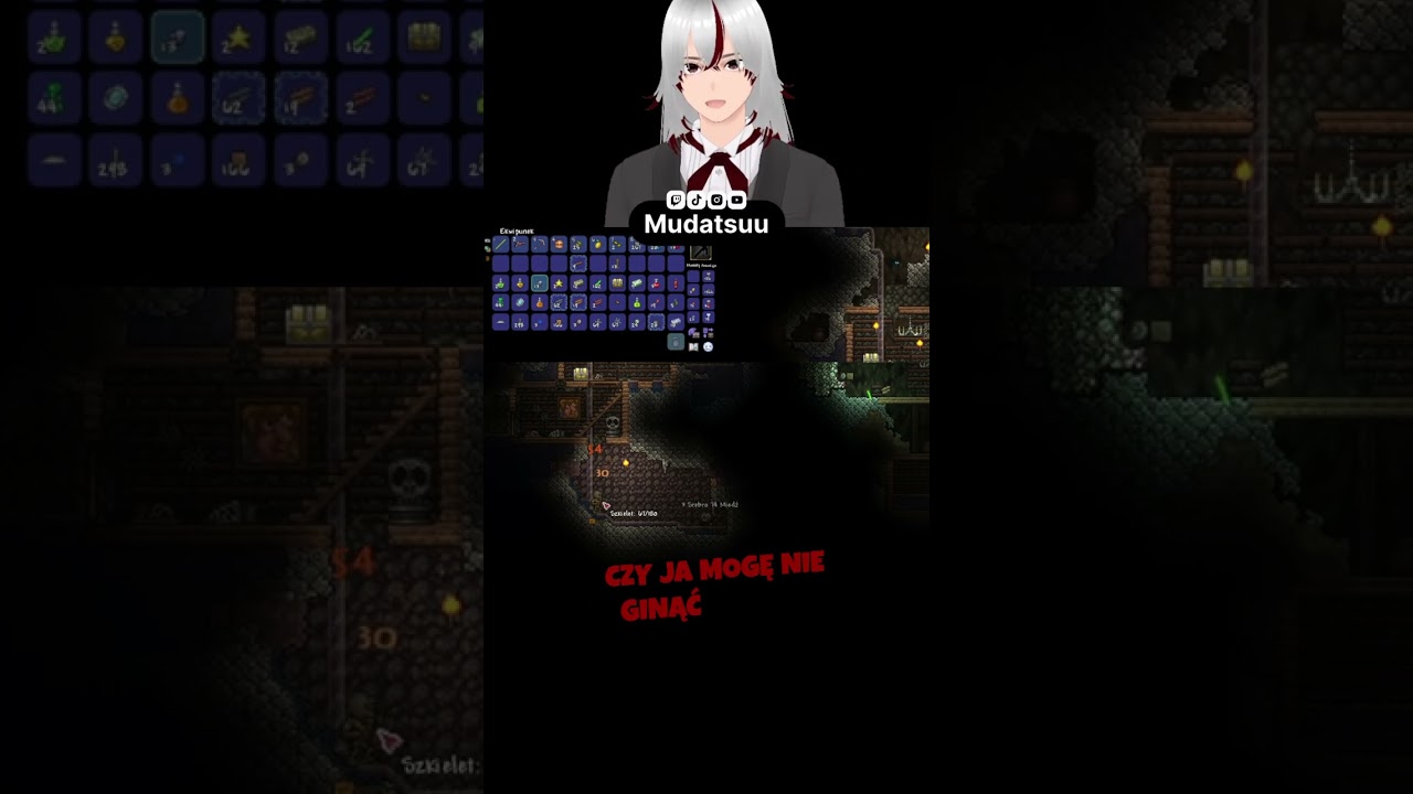 VTUBER ZNAJDUJE SMOCZE JAJO 🐉 W TERRARI! #Terraria #Mount #Mudatsuu #VTuberPL  #Palworld