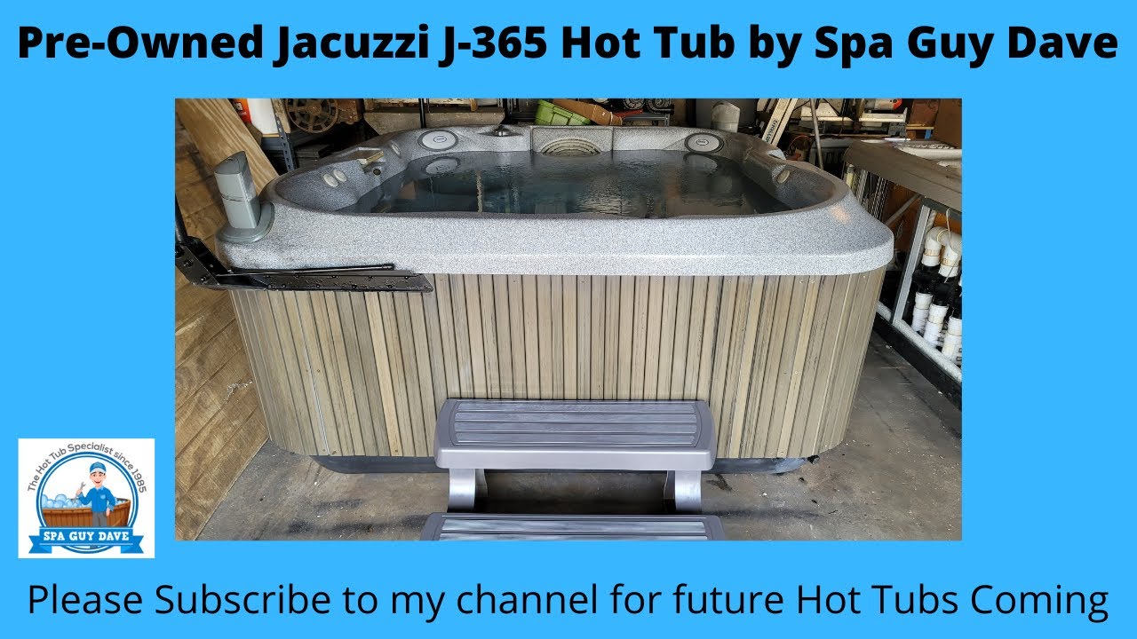Used Jacuzzi J-365 Spa Great Hot Tub by Spa Guy Dave