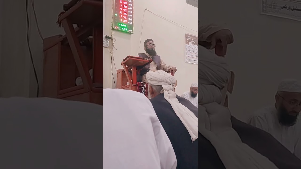 زینت القراء محبوب العلماء ولصلحاء حضرت مولانا قاری معاویہ حسن صاحب دامت فیوضھم 