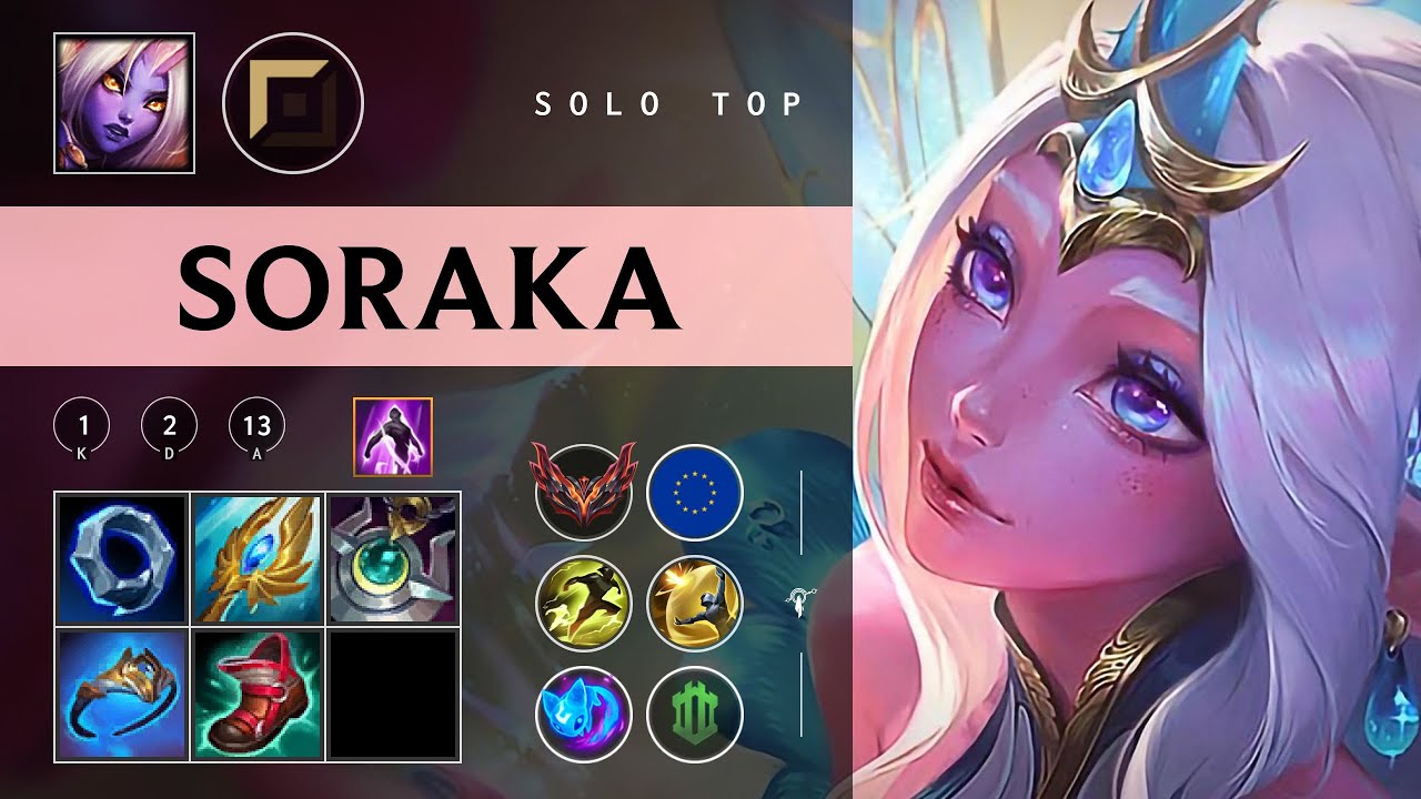 Soraka Top vs Ornn - EUW Grandmaster Patch 26.01