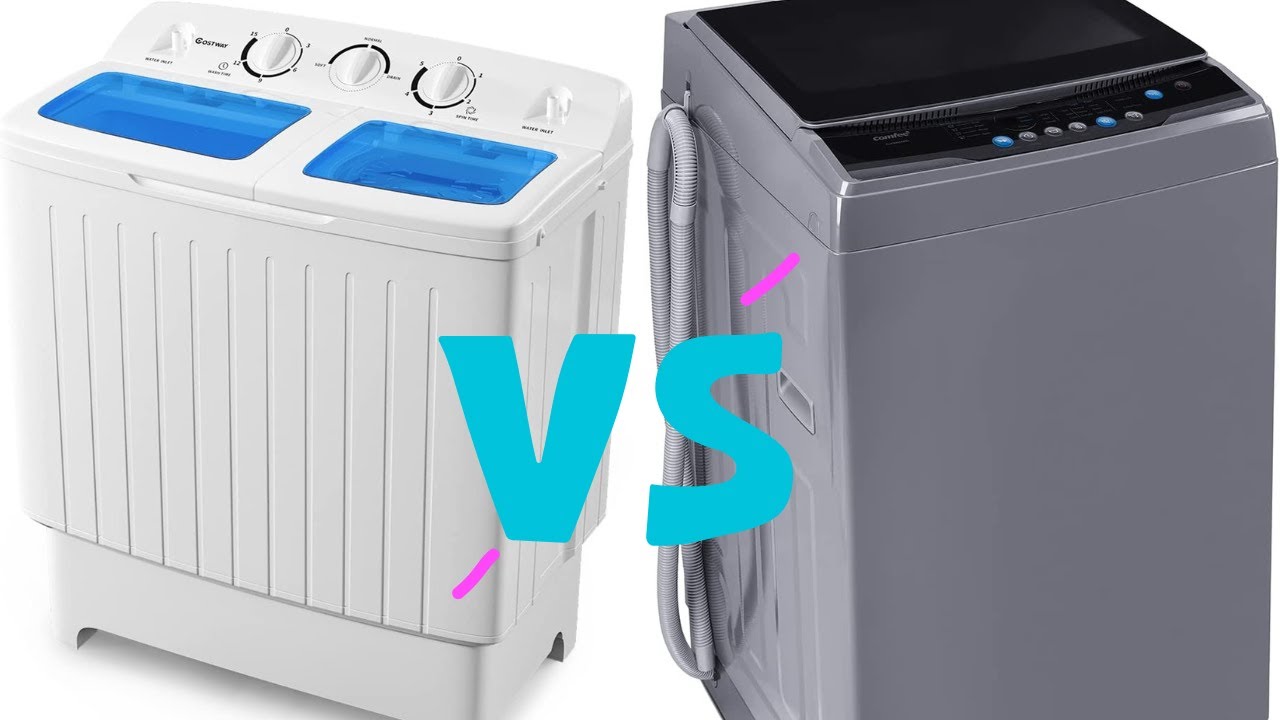 Portable Washing Machine Review | Twin Tub VS Mini Top Loader Washing Machine