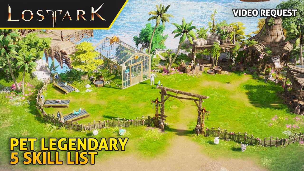 Lost Ark -  Cara Up Pet Legendary Dengan Cepat, Fungsi & Keutamaannya!