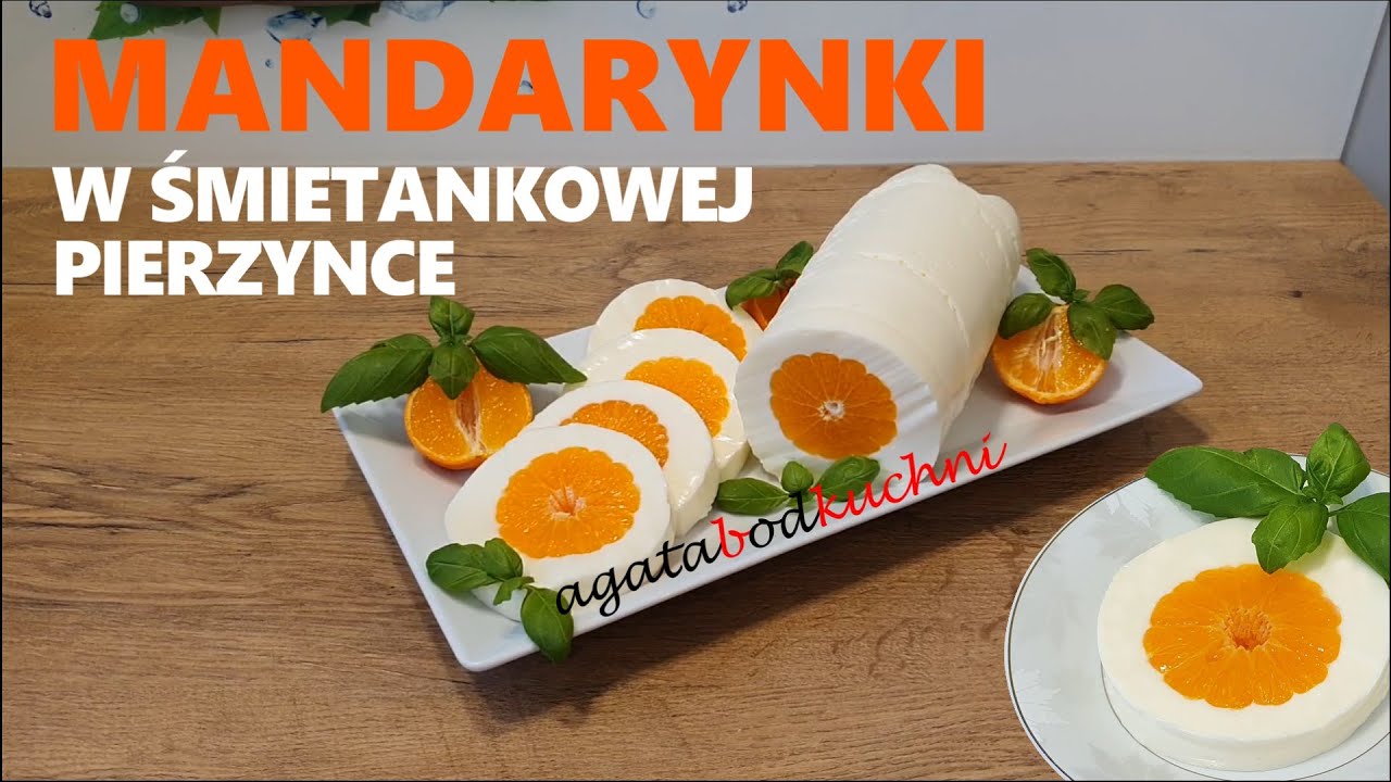 Mandarynki w śniegu z butelki - deser za małe pieniądze, a zaimponuje wszystkim / agatabodkuchni
