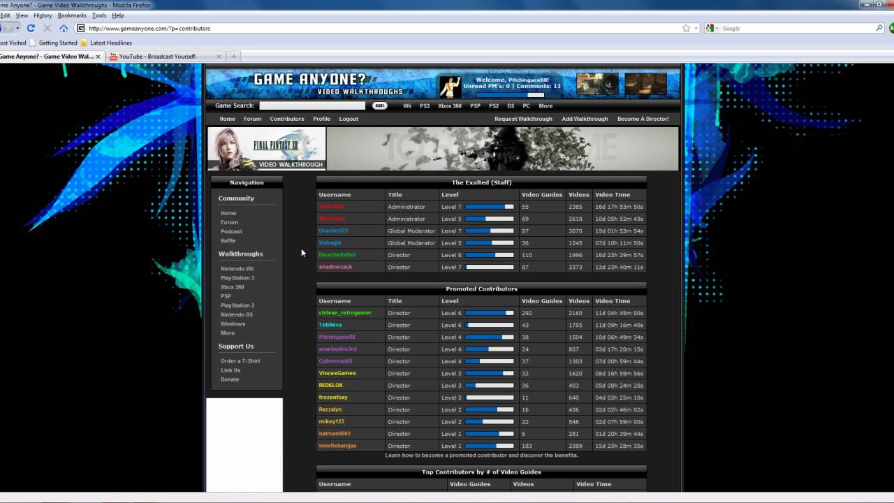 Walkthrough of Gameanyone