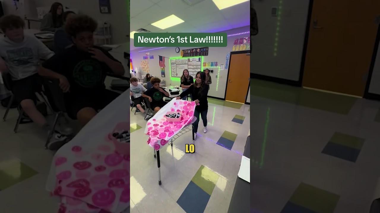 As&iacute; funciona La Primera Ley de Newton 😵&zwj;💫​✨