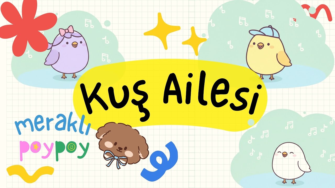 Kuş Ailesi! | Eğlenceli Türkçe Çocuk Şarkısı | Meraklı PoyPoy