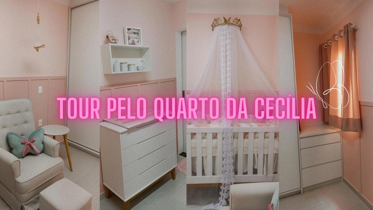 FINALMENTE O TOUR PELO QUARTO DA NOSSA FILHA 💕 - INGRID FERREIRA