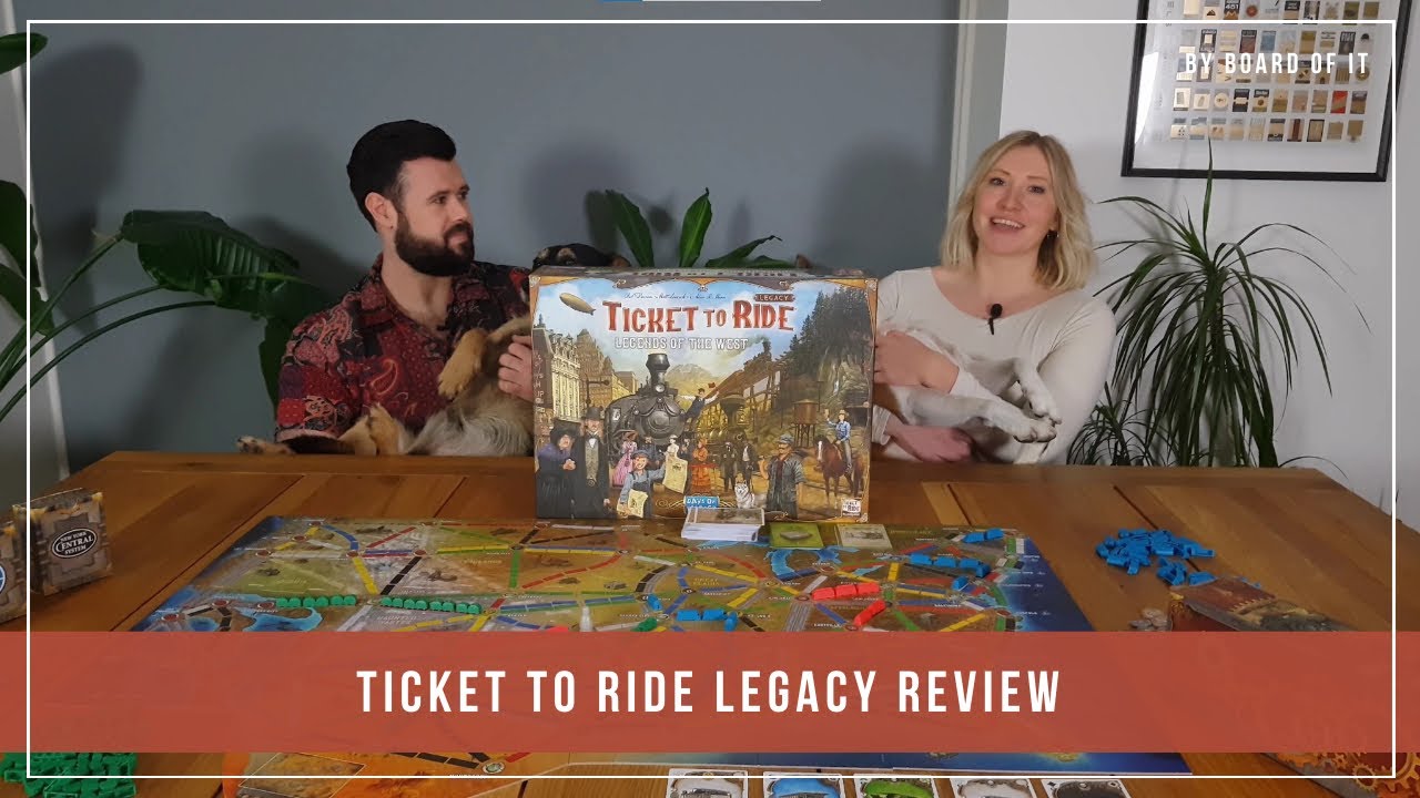 Ticket to Ride Legacy: Legends of the West Review