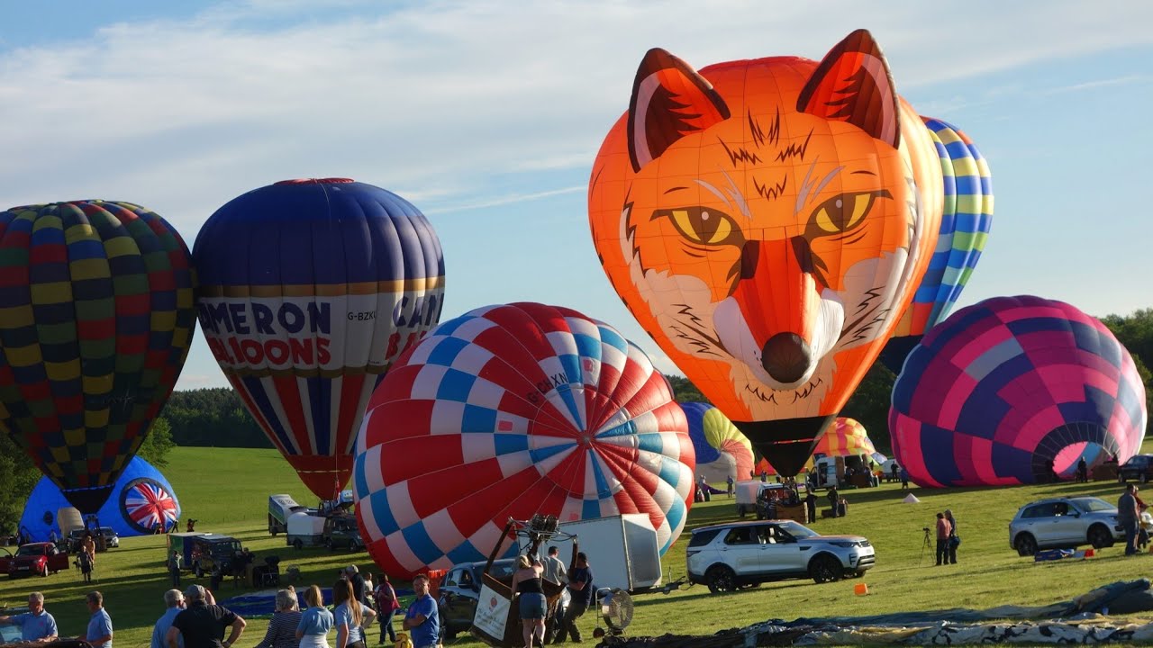 MJ Ballooning | Friday PM Launch | Midlands Air Festival 2021