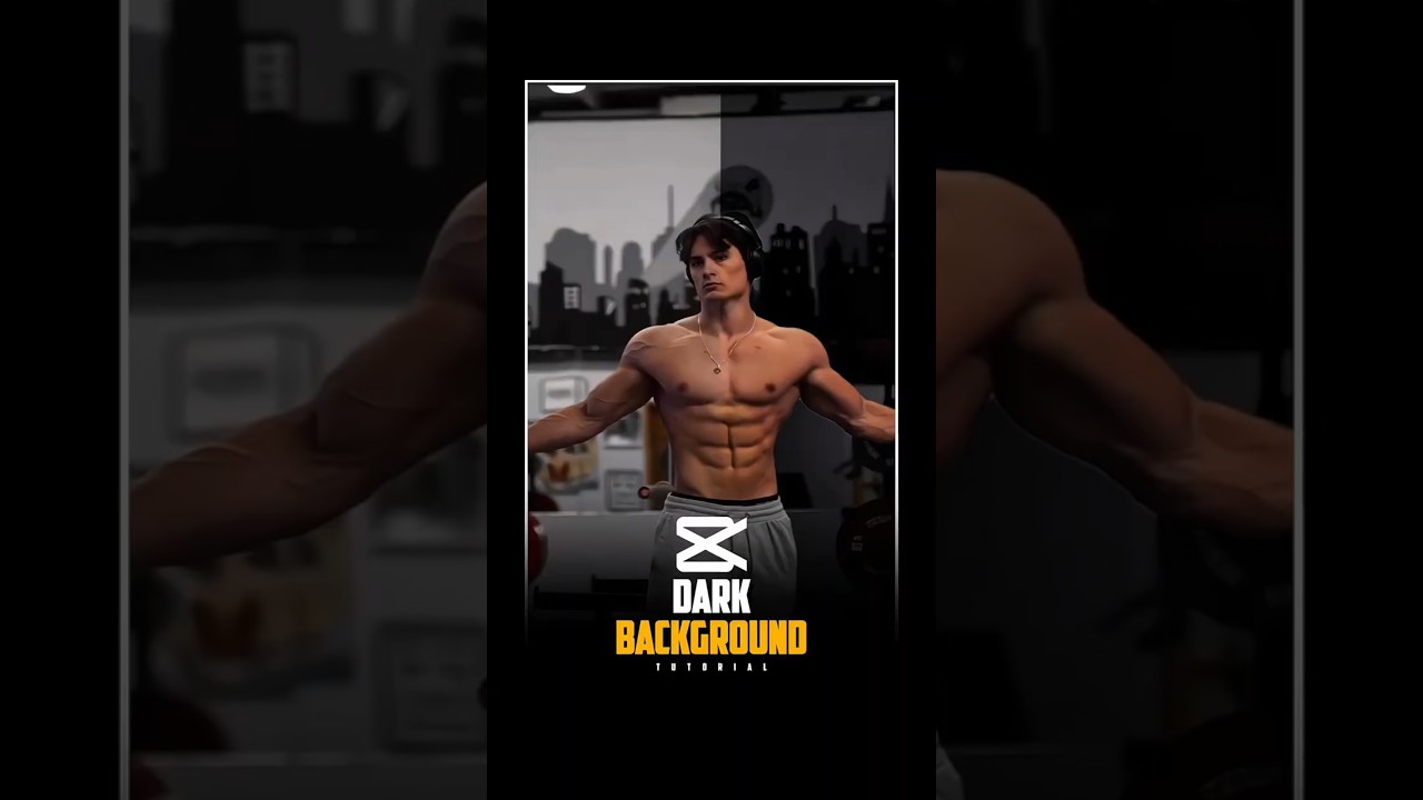 How I create Dark Background Tutorial in Capcut 🗿🔥 #capcut #edit #tutorial