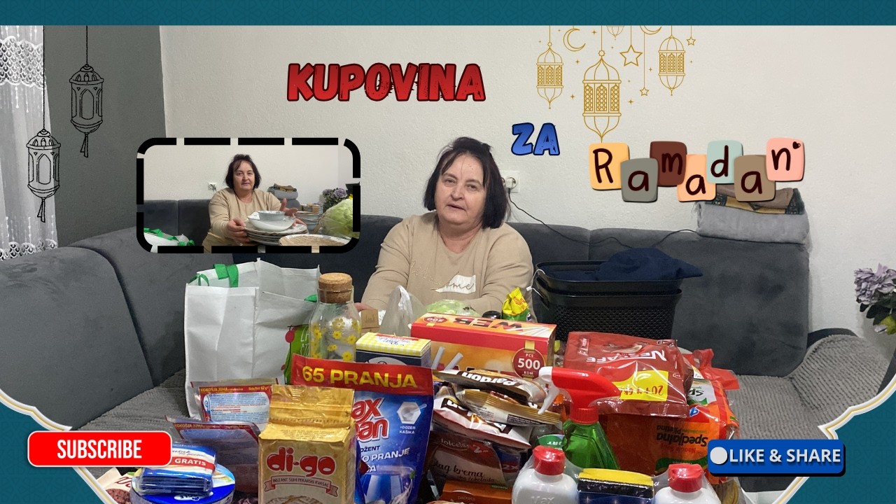 Pred ramzanska *kupovina namirnica*sve preskupo