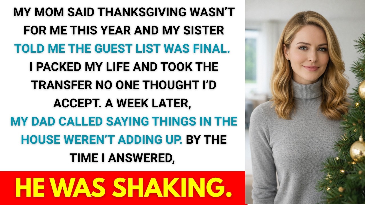 Uninvited From Thanksgiving, Then Dad Called Saying My Sister Took The House