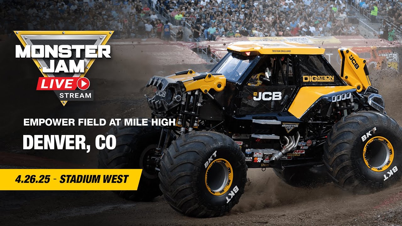 Monster Jam: Denver, CO (Full Event) | Apr 26, 2025 | Stadium West