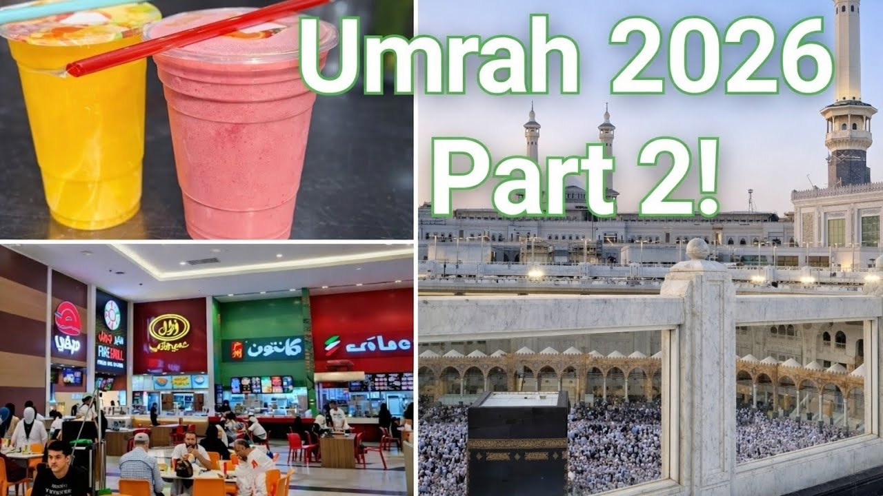 UMRAH PART 2 | Makkah Mall, Jummah & Bin Dawood