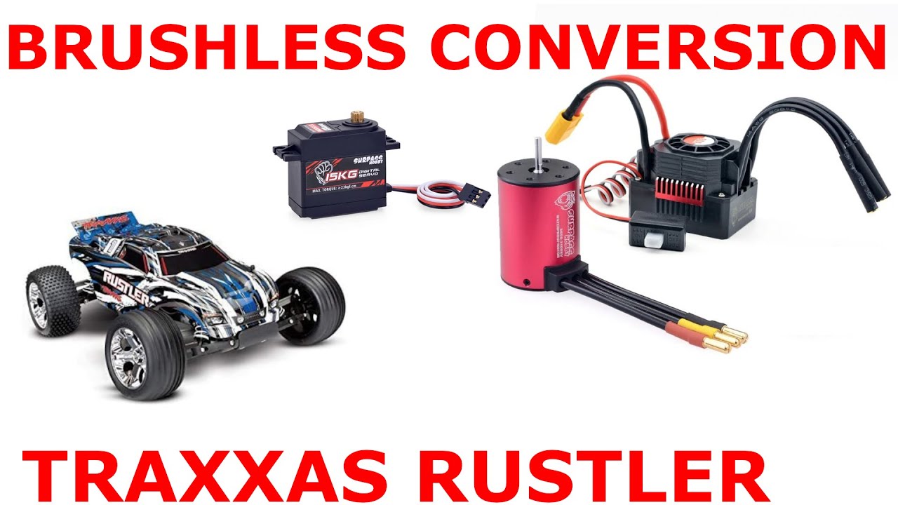 Traxxas Rustler Brushless Conversion - How To