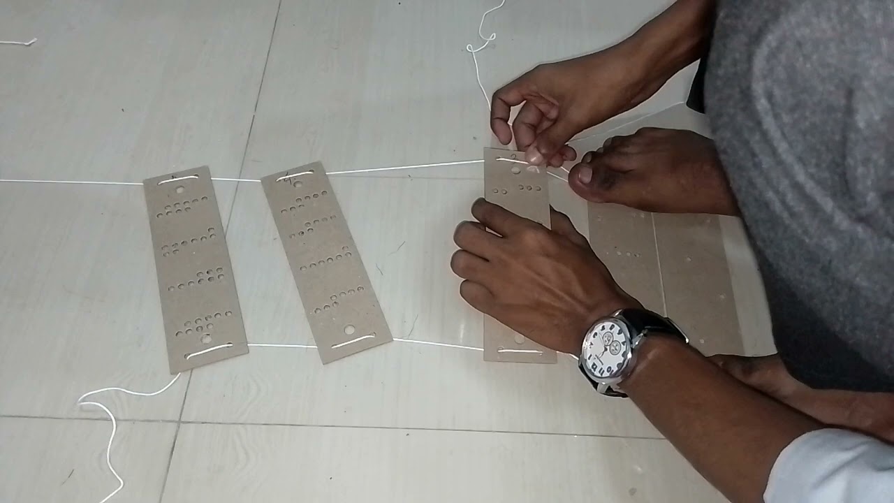 Card Lacing Part 1