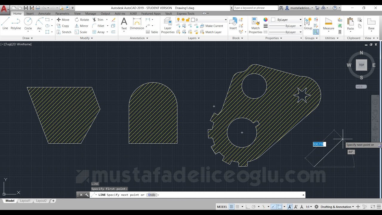 Autocad Alan Hesaplama - Autocad Eğitimleri