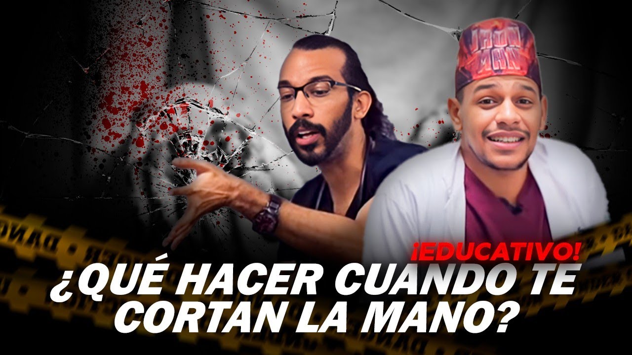 QUE HACER CUANDO TE CORTAN LA MANO/Reacci&oacute;n a video viral cuando le cortan la mano de un machetazos