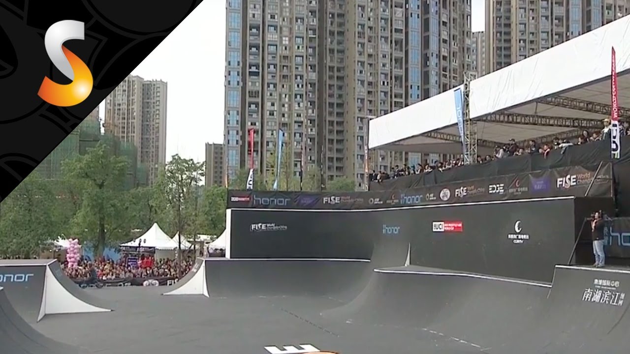 REPLAY Semi Final UCI BMX Freestyle Park World Cup - FISE World Chengdu 2016