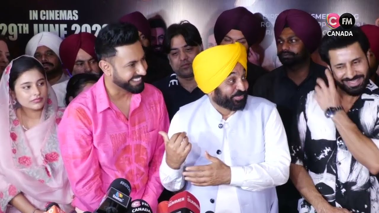 Carry On Jatta 3 Movie Premiere - Gippy Grewal, Sonam Bajwa, Binnu Dhillon, Jaswinder Bhalla