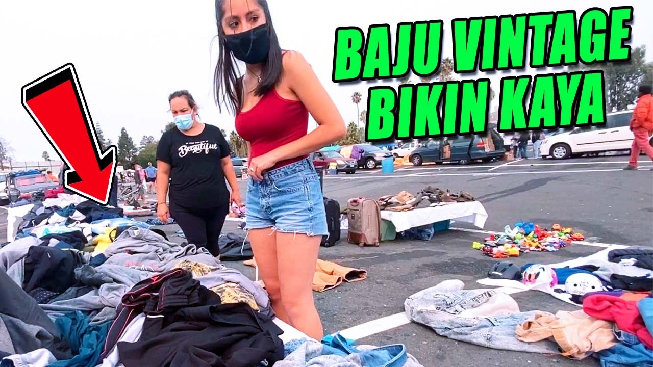 Ternyata Baju Vintage USA Bikin Kaya, Modal Bisnis Online #BisnisBarangBekas