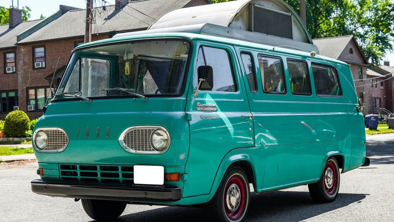 1965 Ford Econoline E100 SuperVan TravelWagon Walk-around Video